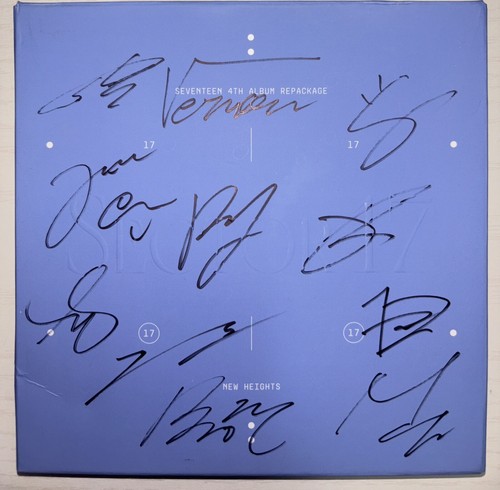 匿名配送】SEVENTEEN LOVE スクエア 直筆サイン入り スングァン 匿名