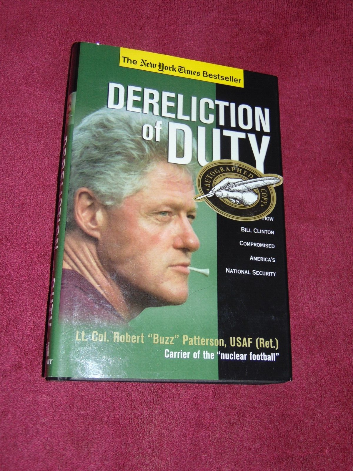 SIGNED 2003 HB/DJ BOOK: 