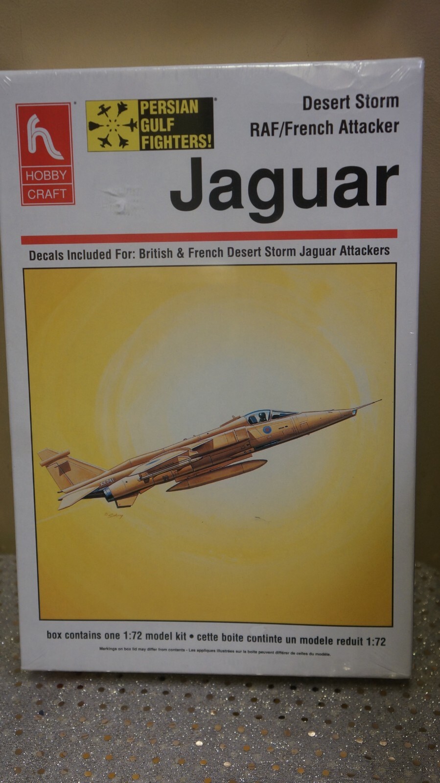 HobbyCraft Jaguar Desert Storm RAF French Attacker 1339 1/72 NIB