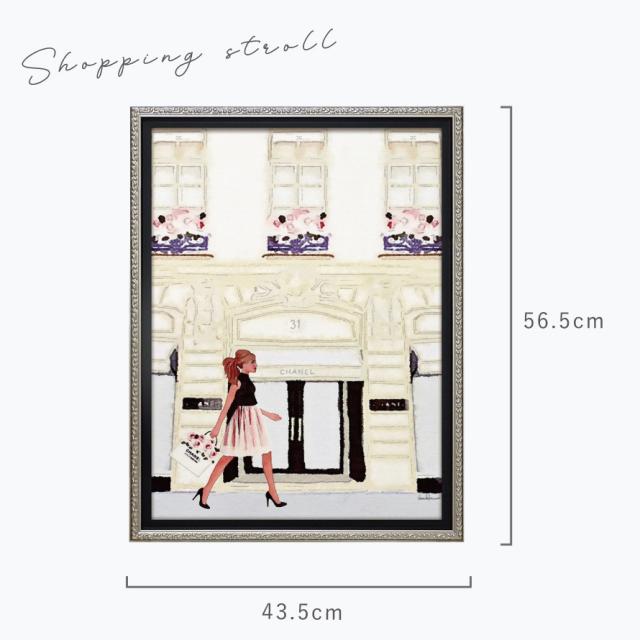 オマージュキャンバス『ショッピングガールM』