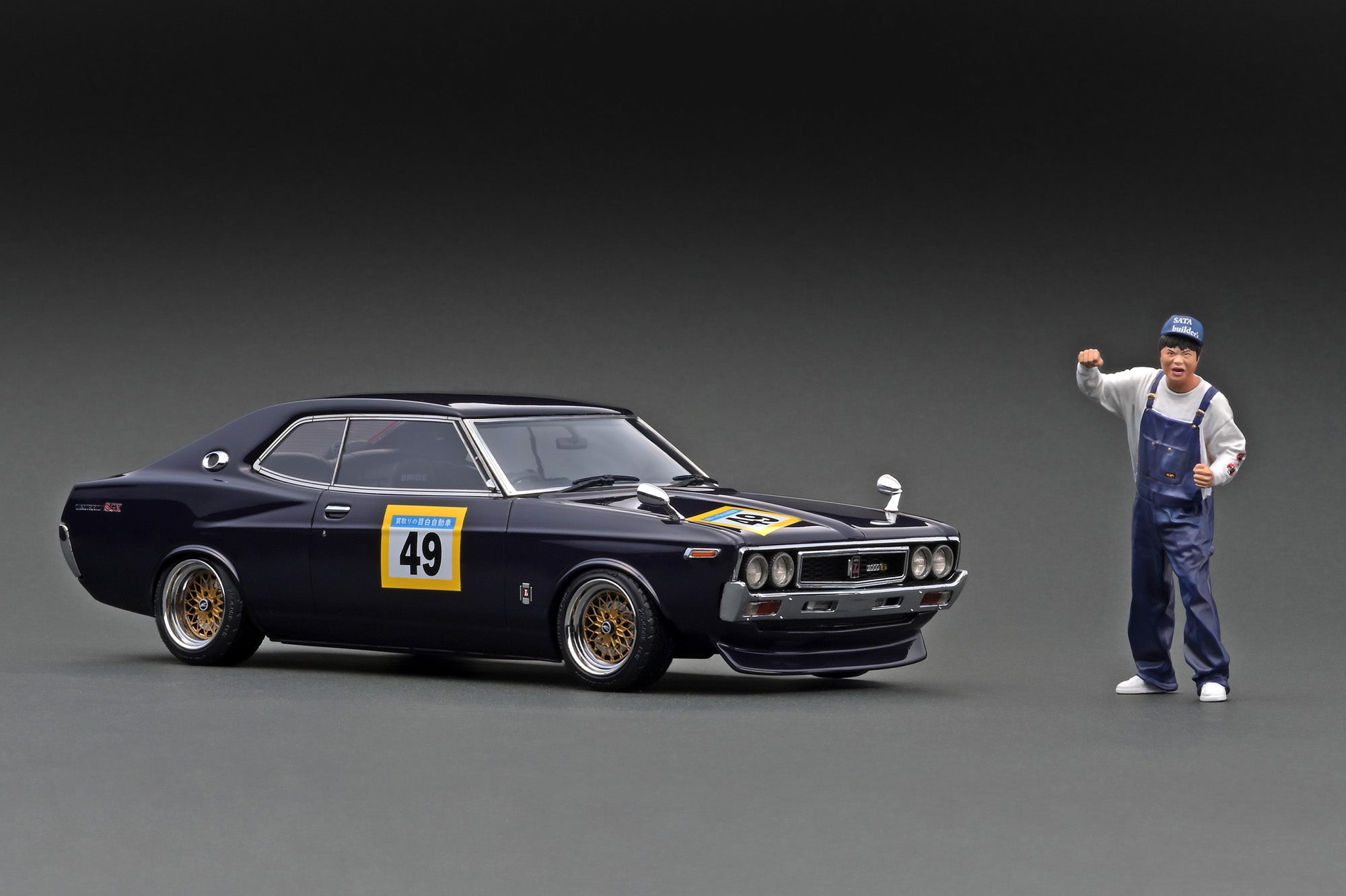IG3008 Nissan Laurel 2000SGX (C130) Purple circuit version With Mr