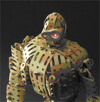 ラピュタのロボット兵、デルタックスで登場：目が光るが暴れない