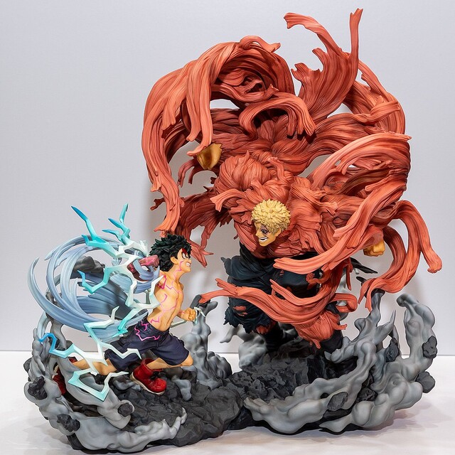 迫力ある緑谷出久とマスキュラーのフィギュア！セガ「S-FIRE（エス