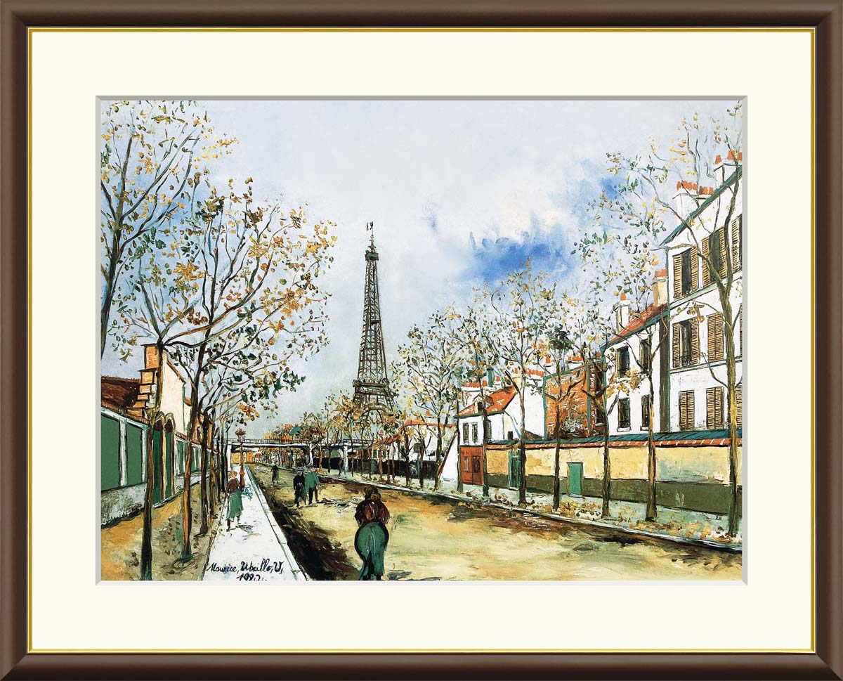 楽天市場】有名 画家 ユトリロ モンマルトルの風車 モーリス・ユトリロ