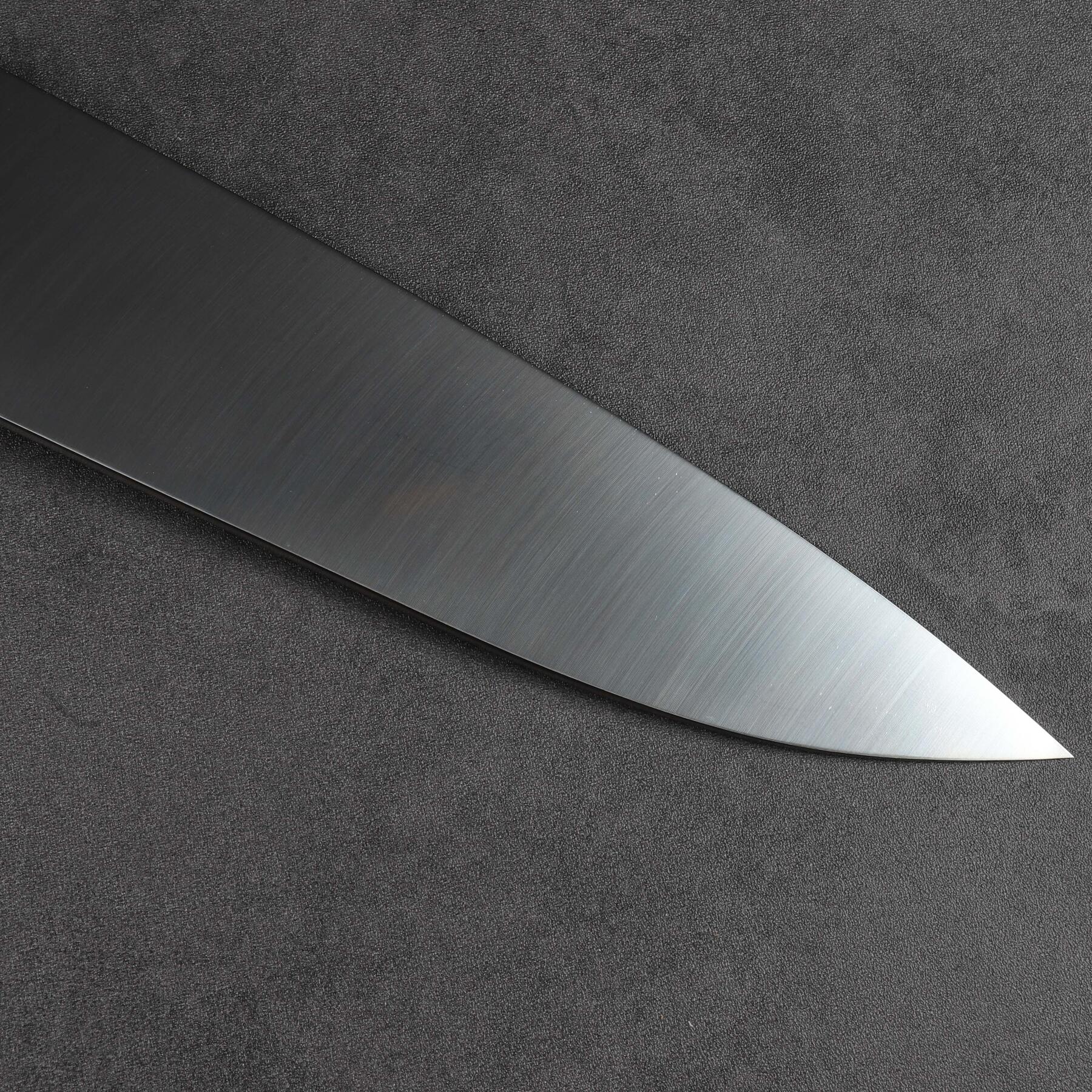 楽天市場】大型牛刀 両刃包丁 尺（刃渡り300mm）尺一（刃渡り330mm
