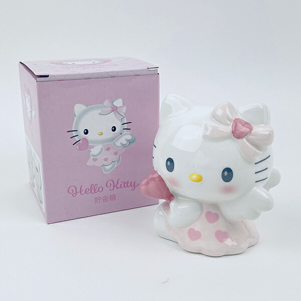 サンリオ ハローキティ エンジェル 貯金箱(ピンク) Sanrio
