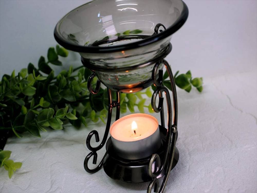 楽天市場】【アンティークデザイン アロマポット】ゴールドメタル