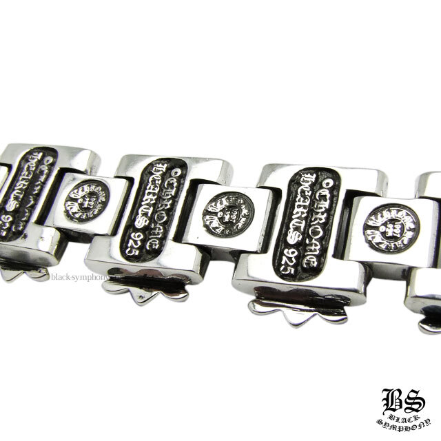 クロムハーツHリンクブレスレット|クロムハーツ通販専門店ブラック