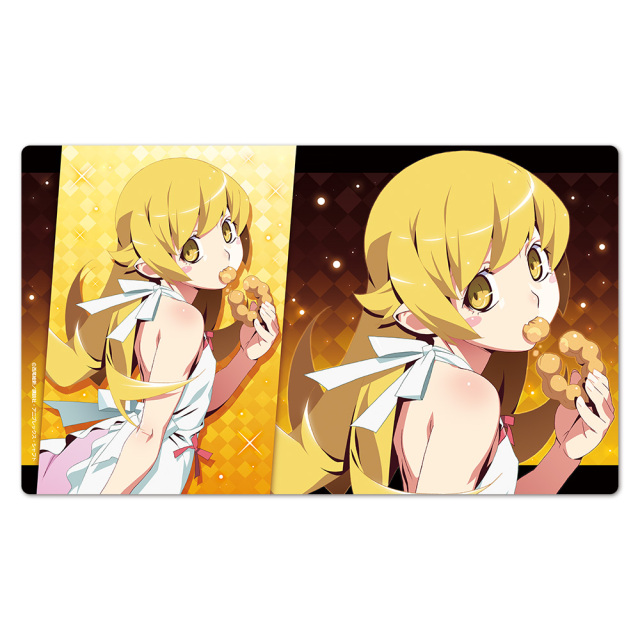 ビルディバイドブライト　物語シリーズ　プレイマット　ラバーマット　忍野忍 物語>シリーズ キャラクターラバーマット 忍野忍