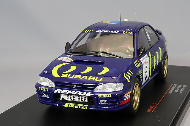 イクソ 1/24 スバル インプレッサ S7 WRC 2001 グレートブリテン