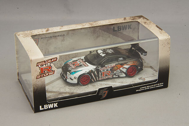 KJ Miniatures 1/64 リバティーウォーク LB-WORKS 日産 GT-R R35
