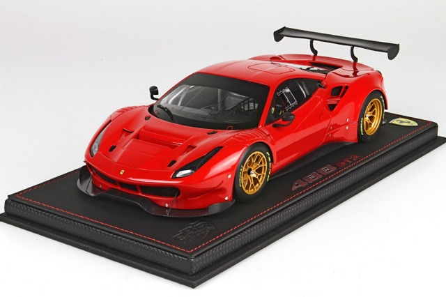 BBR P18123 1/18 フェラーリ 488GT3 Red 120台限定 ミニカー専門店