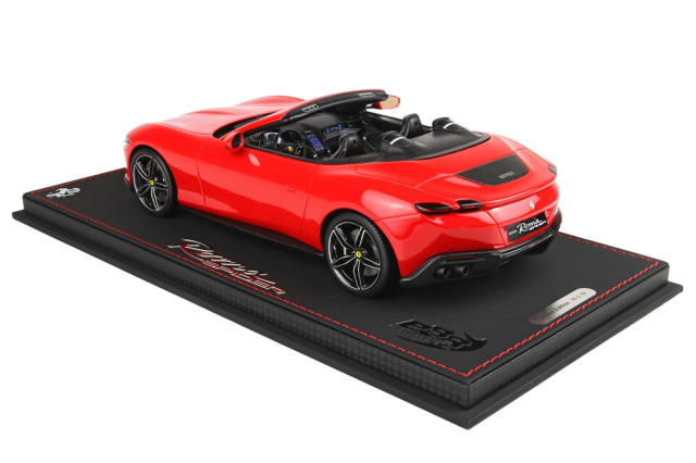 BBR P18230B1V 1/18 Ferrari Roma Spider Rosso Corsa /Diamond Gloss