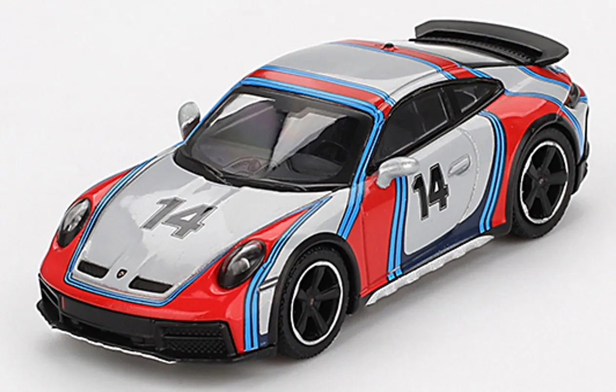 予約 MINI-GT 1/64 ポルシェ 911 ダカール 