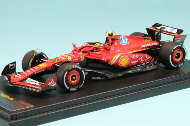ルックスマート 1/18 フェラーリ SF-23 イタリア GP 2023 C.サインツ