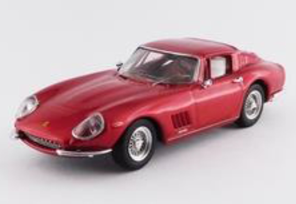 ミニカー BEST MODELベストモデル 1/43 フェラーリ 275 GTB/4 レッド
