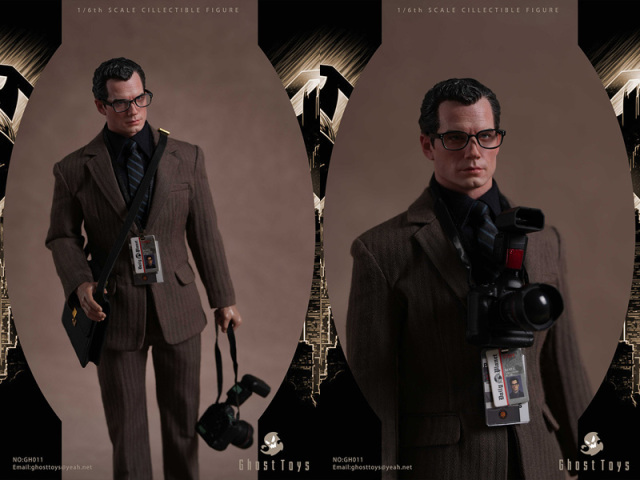 Ghost toys】GH-011 1/6 Super journalist 新聞記者 1/6スケール男性