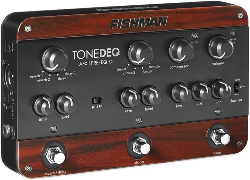 FISHMAN ToneDEQ Preamp EQ - 多機能なアコギ用プリアンプ・ペダル