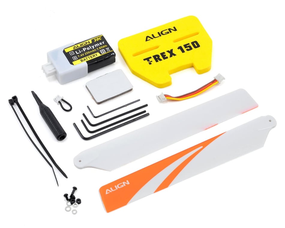 Align T-Rex 150 DFC Combo BTF Helicopter [AGNRH15E01X] - AMain Hobbies
