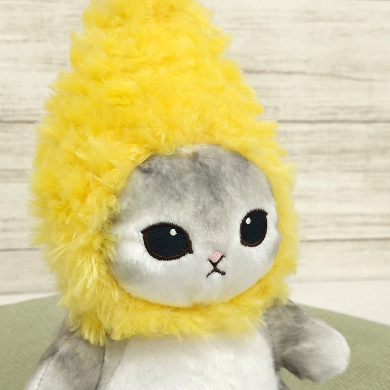 ぽてたまぬいぐるみ mofusand えびにゃん グレー【サン・アロー公式