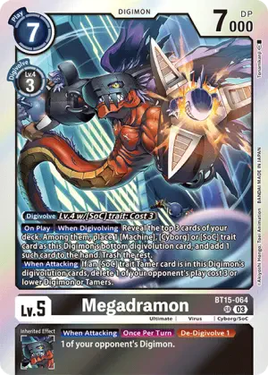 Megadramon (EX9-064) - DigimonCard