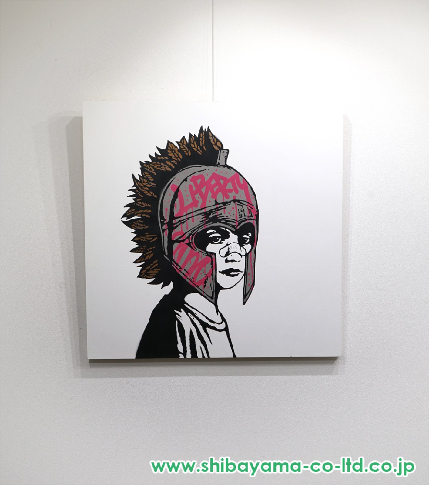 HYKRX（ヒャクラク）「Hello 2000」ステンシル :: 絵画買取・販売