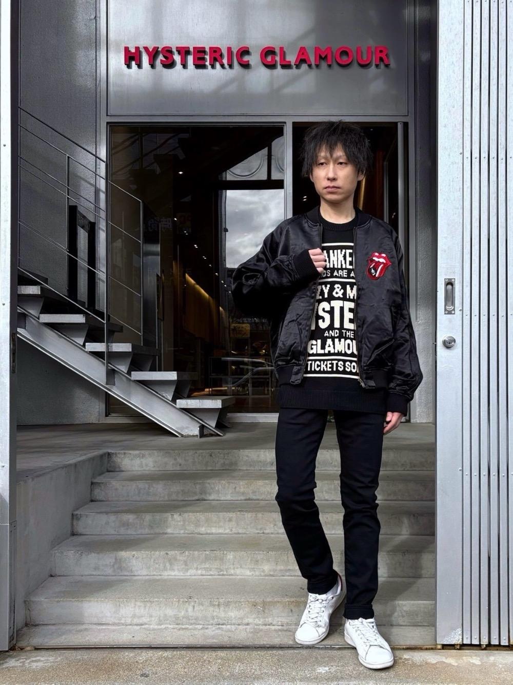 RYUのSTYLING | HYSTERIC GLAMOUR MEN | 172cm | HYSTERIC GLAMOUR
