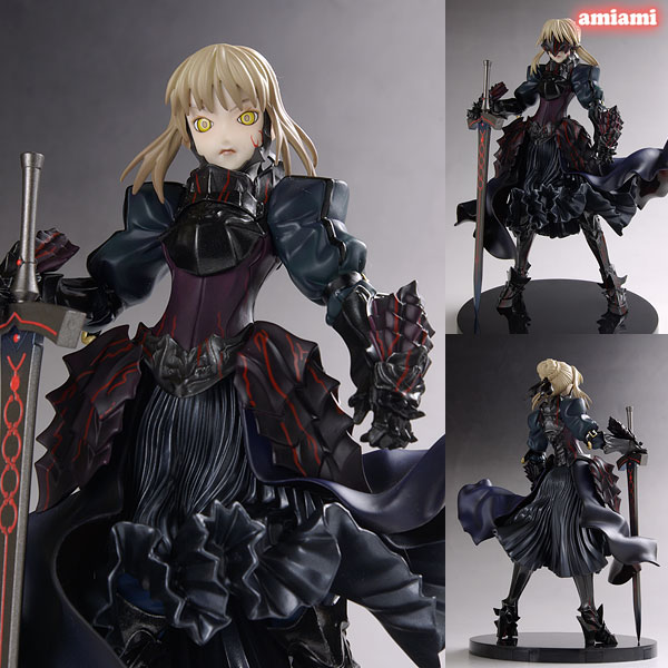 中古】(本体A/箱B)Fate/stay night セイバーオルタ 1/8 完成品