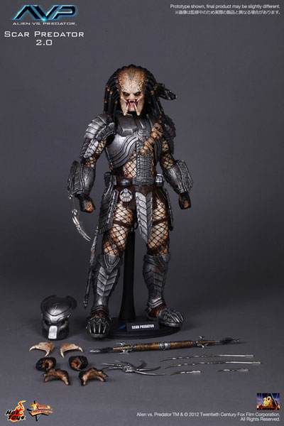 ムービー・マスターピース AVP 1/6スケールフィギュア スカー