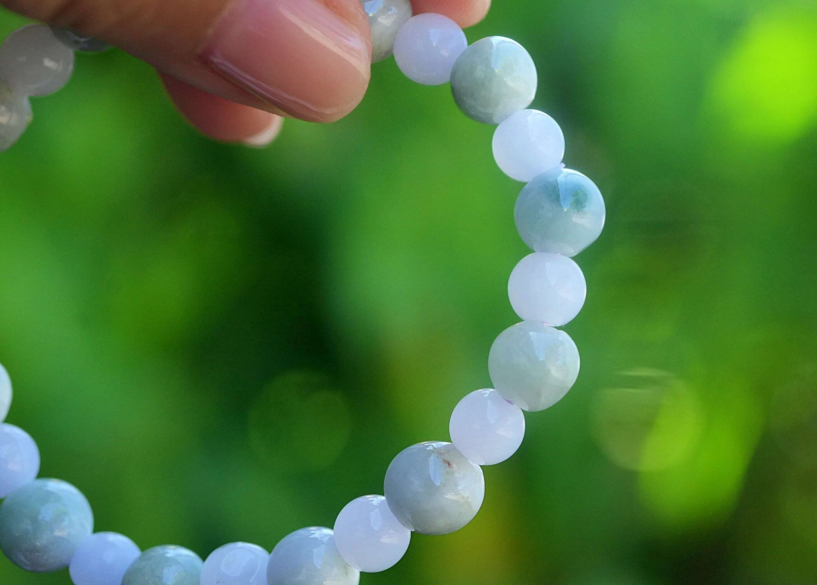 ミャンマー産☆本翡翠☆ブレスレット1619 - 【Funky garuda