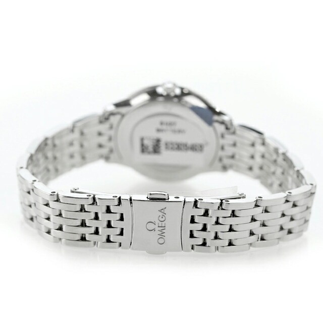 オメガ デビル プレステージ 27mm クォーツ 電池式 腕時計 ブランド