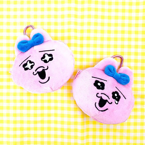 おぱんちゅうさぎ カラビナ付きぬいぐるみファスナーマスコット なみだ