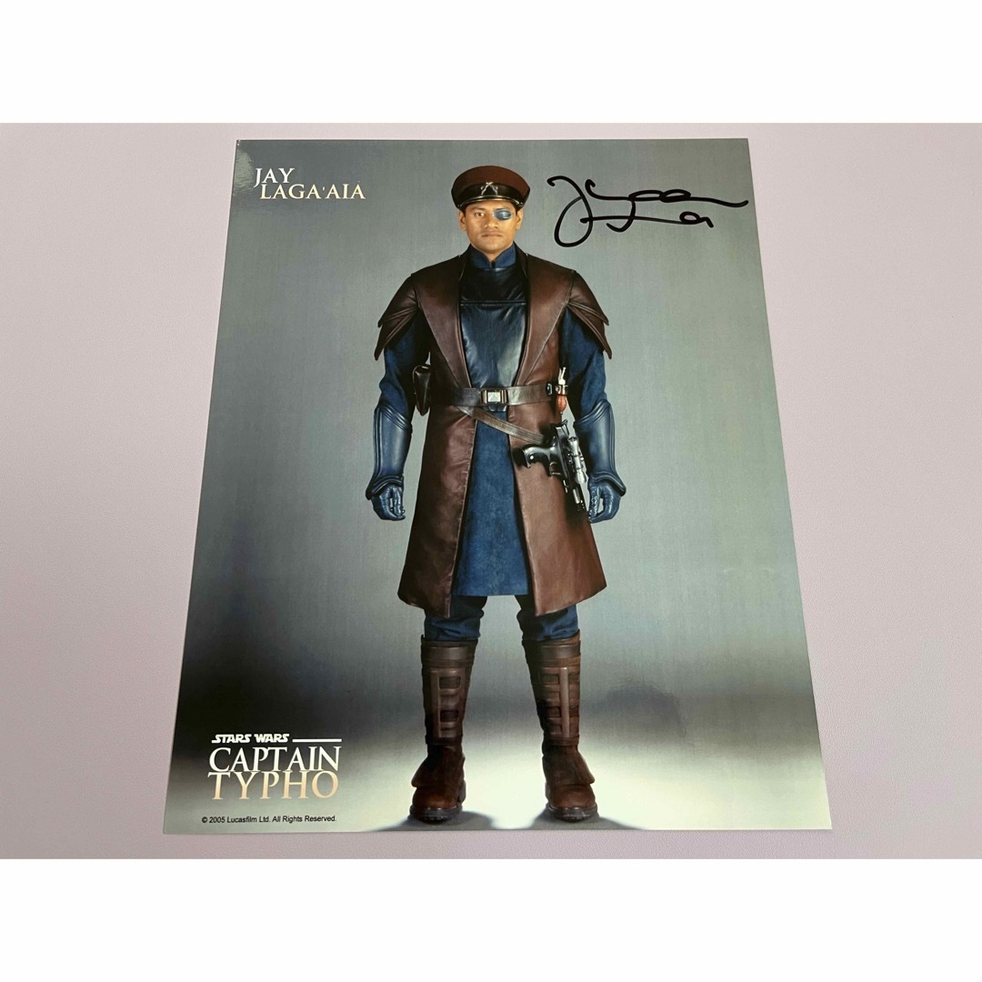 スターウォーズ 直筆サイン グレガー・タイフォ隊長 ジェイ