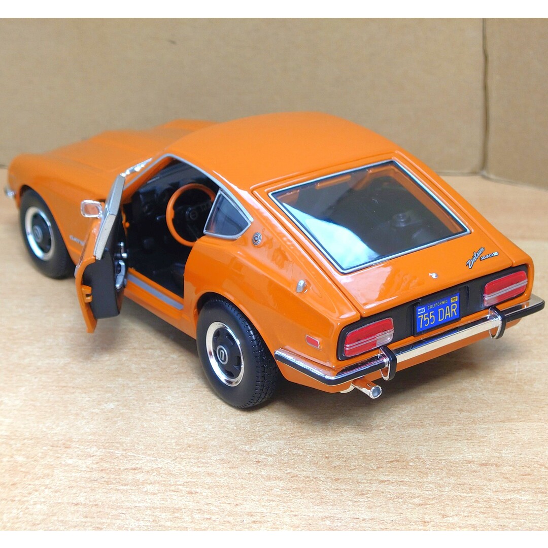 1/18 日産（ダットサン）フェアレディ240Z オレンジ 1971 マイスト製の
