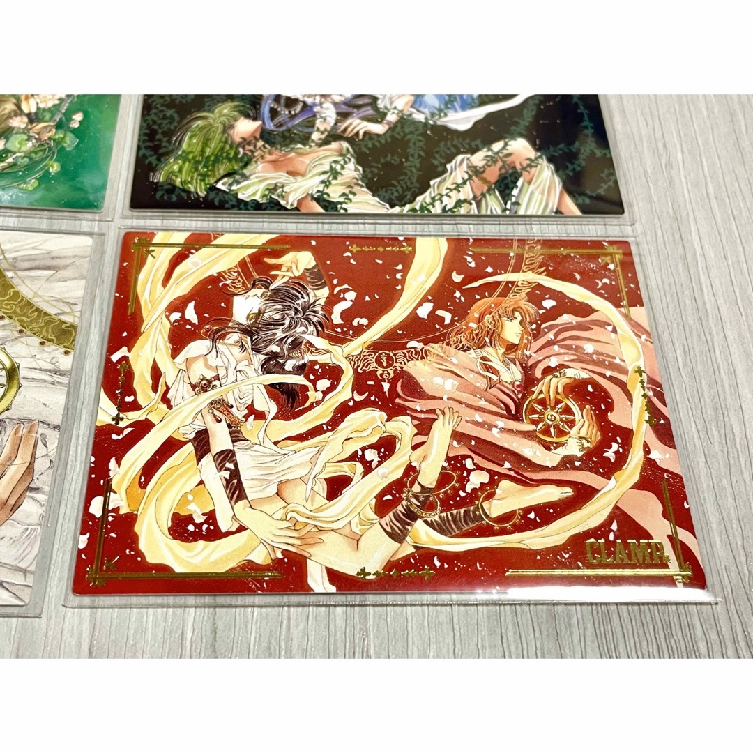 CLAMP展 聖伝-RG VEDA- 箔押し 展示カード 4種類の通販 by koi Shop