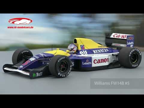 Minichamps 1:18 Nigel Mansell Williams FW14B #5 式 1 世界