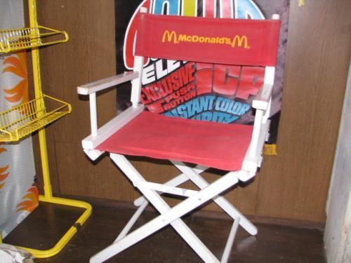 McDonald's ディレクターズ・チェアー（折りたたみ椅子） - AMERICAN
