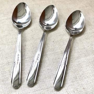 昭和レトロ 流線 コーヒースプーン (現行品新品） - ミトン WEB SHOP