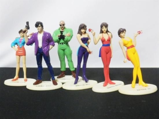 キャッツアイ＆シティハンター 北条司フィギュア 全6種セット - 「宝の
