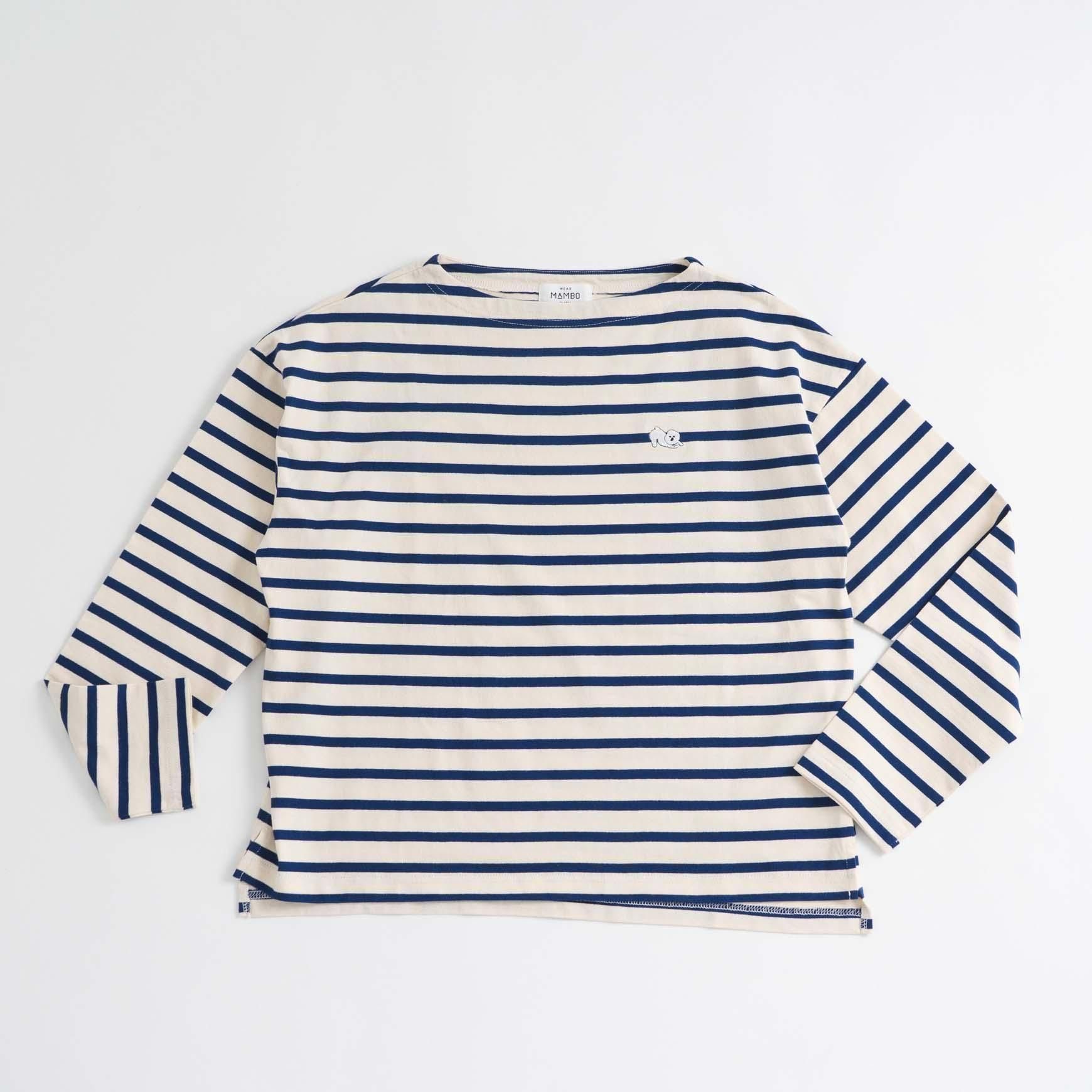 MAMBO（マンボ）｜MAMBO ボーダーボートネック - FASHION - トップス