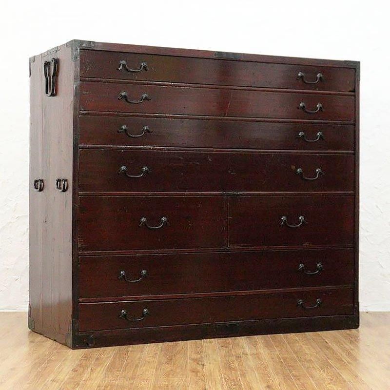 アンティーク大正時代京箪笥 和風インテリアの逸品