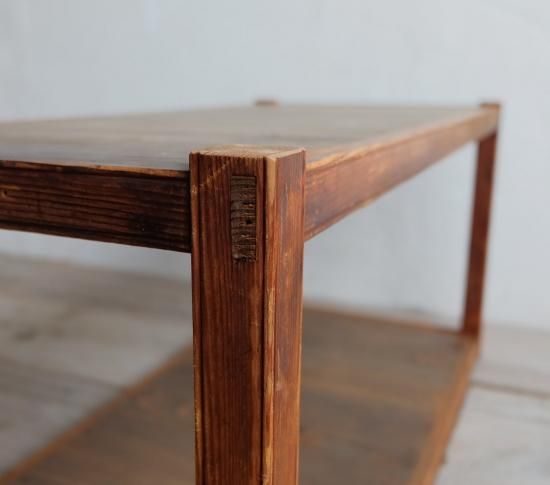 アンティークの二段のオープンラック | ライフスタイルショップICCA