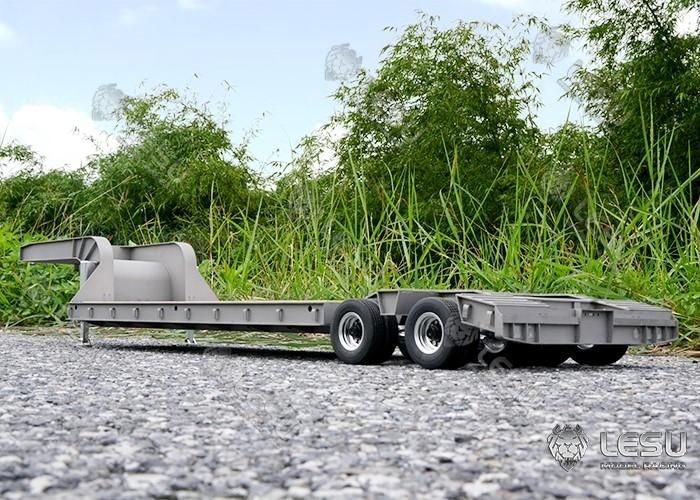 タミヤ1/14トラック用16輪スイングサス低床重トレーラー