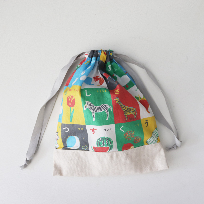 ひらがな五十音表（レッド系） - 生地と型紙の通販サイト：nunocoto fabric