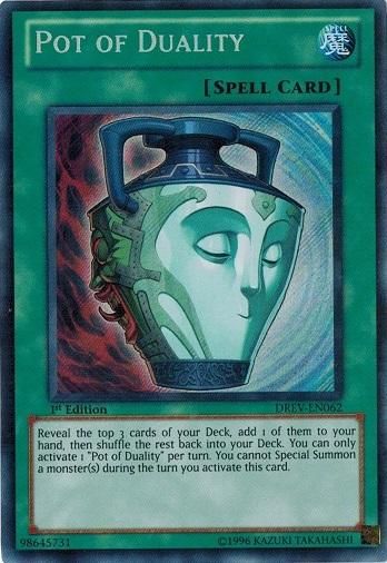 強欲で謙虚な壺/Pot of Duality【シークレットレア】 英語1st - トレカ道