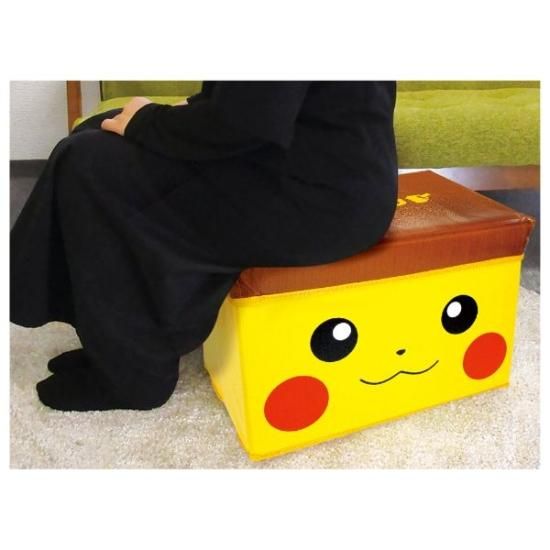 ポケモン ピカチュウ ポケットモンスターストレージBOXピカチュウ