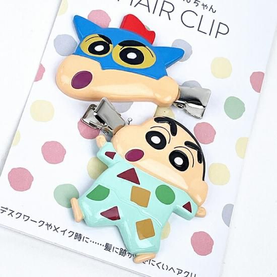クレヨンしんちゃん ヘアクリップしんちゃん（B)
