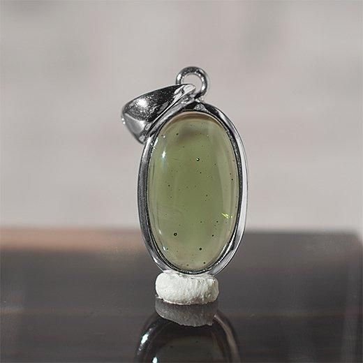 モルダバイト・ペンダントトップ☆silver925 - Crystal Life☆天然石