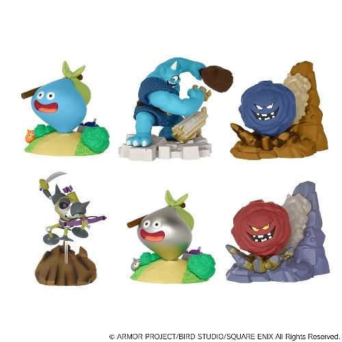 ドラゴンクエスト 立体モンスター図鑑フィギュア スライム登場編 6個