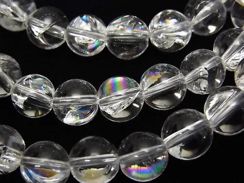 レインボークリスタル ラウンド8mm ブレスレット｜天然石ビーズの卸